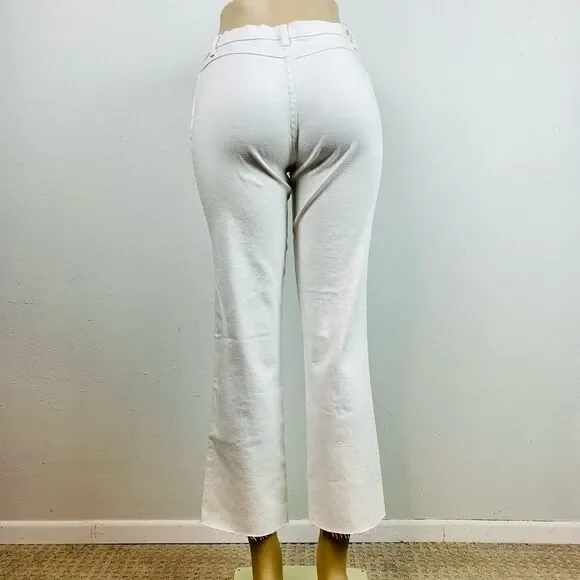 Y2K London Jean Cropped Straight Leg Denim Jean - Picture 10 of 15